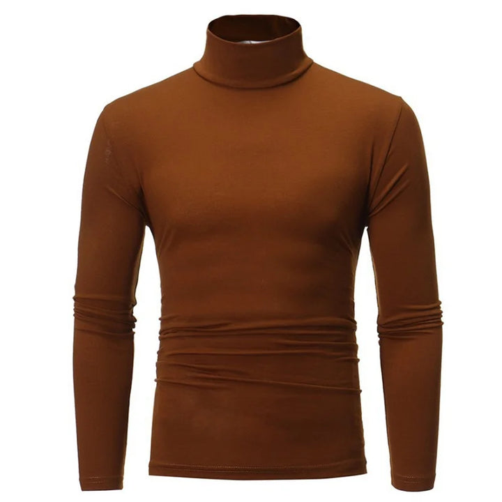 Thermal Slim Fit High-Neck Shirt