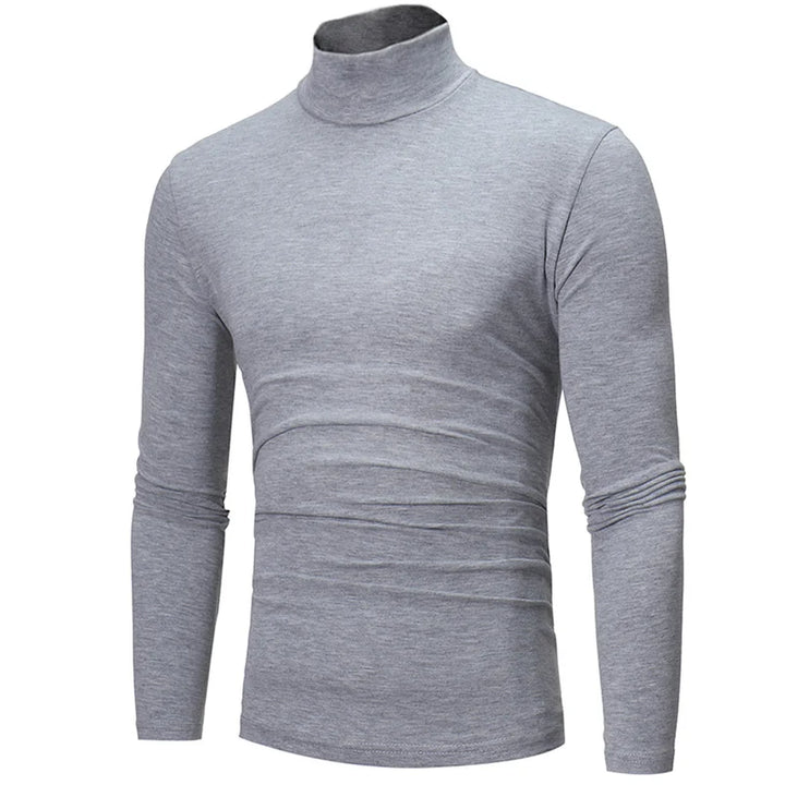 Thermal Slim Fit High-Neck Shirt