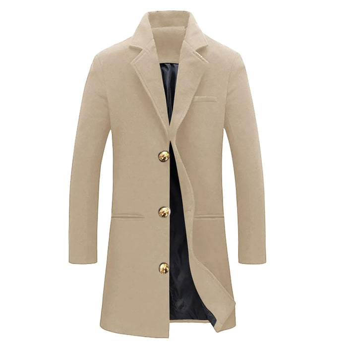 UrbanEdge Woolen Trench Coat